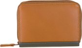 Mywalit Zip Around Credit Card Holder Caramel