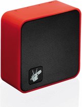 The Voice Draadloos Bluetooth Speaker - Rood - 9 x 9 x 4 cm