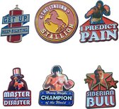 Rocky: 45th Anniversary - Limited Edition Pin Badge 6-Pack