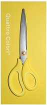 Quattro Colori - Schaar - 21cm - geel - Nieuwe collectie