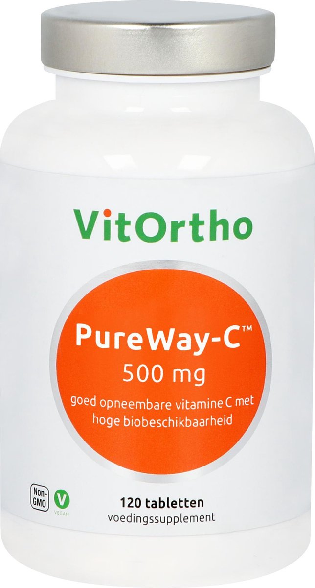 Goedkoopste VitOrtho Vitamine C pureway-C 120 Tabletten