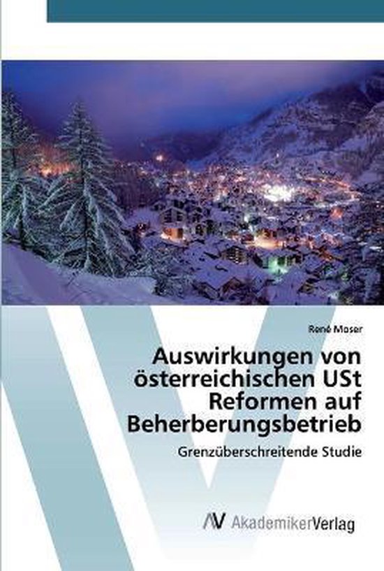 Auswirkungen von österreichischen USt Reformen auf Beherber ... - cover