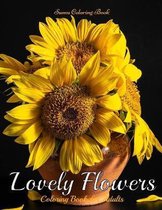 Lovely Flowers Coloring Book for Adults