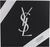 Yves Saint Laurent L'Homme Giftset - 100 ml eau de toilette spray + 50 ml showergel + 50 ml aftershave balm - cadeauset voor heren