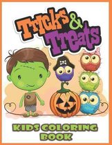 Tricks And Treats, Kids Coloring Book