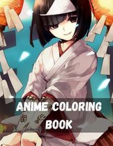 Anime Coloring Book: For Kids with Cute Lovable Kawaii Characters In Fun Fantasy Anime, Manga Scenes The Master Guide to Drawing Anime