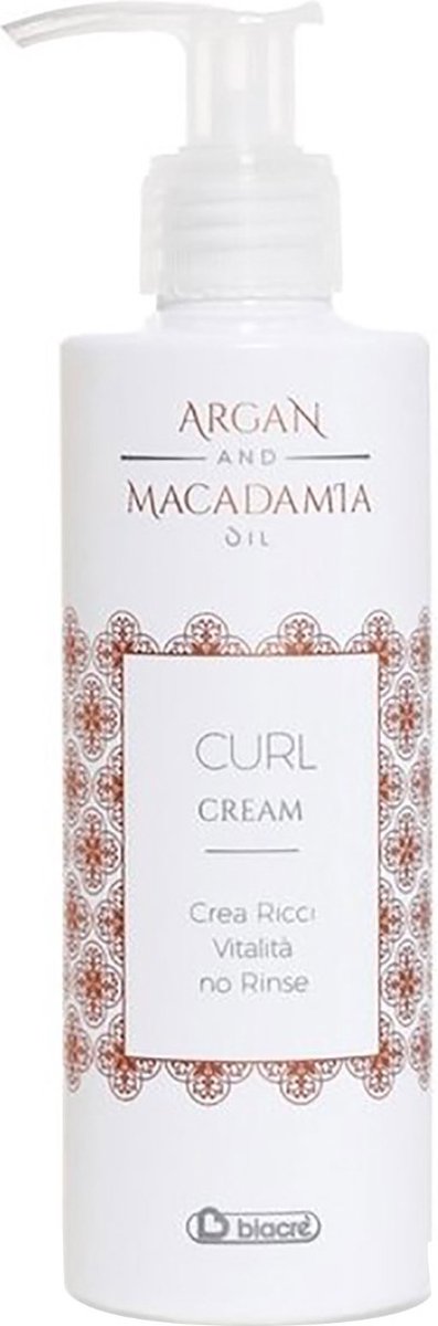 Biacre - Argan & Macadamia Oil - Curl Cream - 200 ml