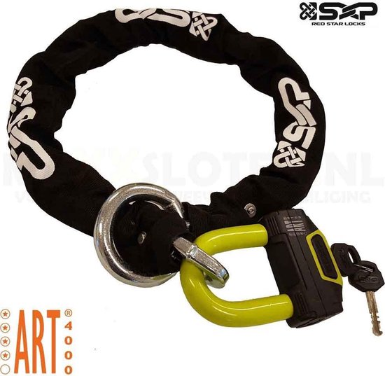 SXP ART 4 Kettingslot / Scooterslot / Motorslot - 180 cm + loop van SXP — afbeelding 2