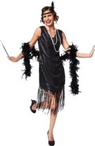 dressforfun - Vrouwenkostuum jazz XXL - verkleedkleding kostuum halloween verkleden feestkleding carnavalskleding carnaval feestkledij partykleding - 301579