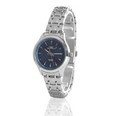 Mats-Watch - Silver Blue dames horloge - 25 mm