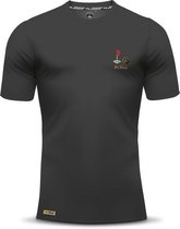 Cornervlag t-shirt antraciet