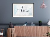 Poster - With Love-30x20