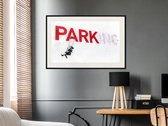 Artgeist - Schilderij - Banksy: Park(ing) - Multicolor - 45 X 30 Cm