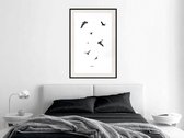 Artgeist - Schilderij - Birds - Multicolor - 30 X 45 Cm