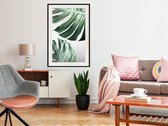 Artgeist - Schilderij - Leaves Like Swiss Cheese - Multicolor - 20 X 30 Cm