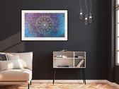 Artgeist - Schilderij - And Pink Mandala - Multicolor - 30 X 20 Cm