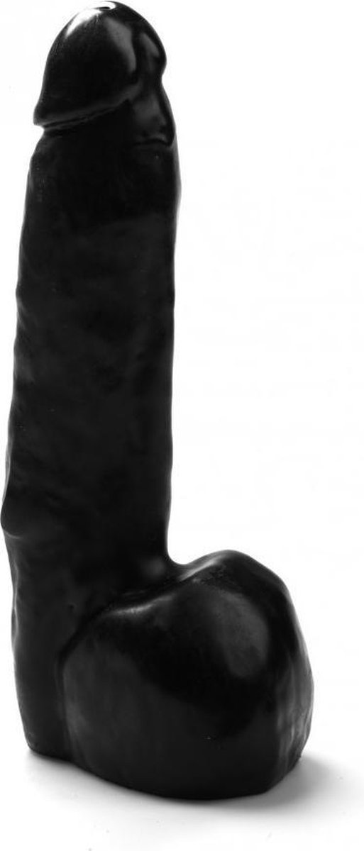 Goedkoopste XXLTOYS - Bartel - Large Dildo - Inbrenglengte 23 X 6.5 cm - Black - Uniek Design Realistische Dildo – Stevige Dildo – voor Diehards only - Made in Europe
