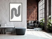 Artgeist - Schilderij - Ups And Downs Life - Multicolor - 30 X 45 Cm