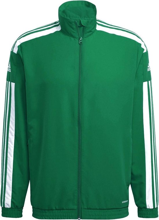 Adidas - Squadra 21 PRE Jacket - Groen Jack - Groen