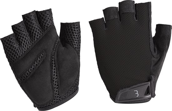 BBB Cycling Cooldown Fietshandschoenen Zomer - Ademende Handschoenen Fiets - Wielrenhandschoenen - Zwart - Maat L - BBW-56