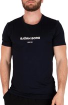 Björn Borg James T-shirt - Mannen - zwart - wit