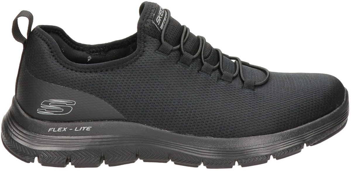 Skechers Flex Advantage 4.0 heren sneaker - Zwart - Maat 43