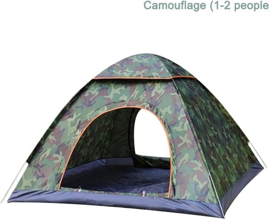 Pijnboom Gangster halsband Tent 1-2 persoons Army backpackers tent camping tent | bol.com