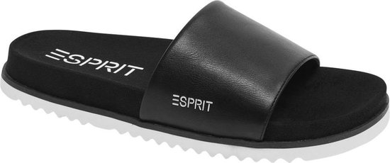 Esprit Dames Zwarte slipper - Maat 42 | bol.com