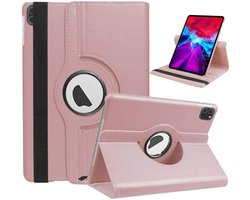 Phreeze Draaibare Tablethoes - Geschikt voor iPad Air 4 2020 Hoesje - 10.9 Inch - 360 Graden Draaibare Hoes Cover - Draaibare Standaard - Rose Goud