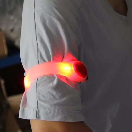 Reflecterende Hardloop Verlichting Hardloop / Fiets Sport Armband Met