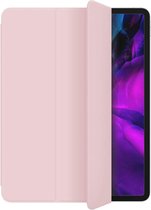 HB Hoes Geschikt voor Apple iPad Pro 11 inch (2018 - 2020 - 2021 & 2022) Roze - Tri Fold Tablet Case - Smart Cover