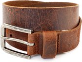 Kidzzbelts Jongens,Meisjeskinderriem Jeans 1919 - Cognac - 75 cm