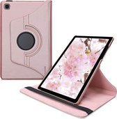 Samsung Tab A7 Hoesje - Draaibare Tab A7 Hoes Case Cover voor de Samsung Galaxy Tablet A7 2020 - 10.4 inch - Rose Goud