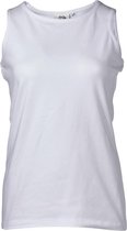 Dames singlet hemd wit | Maat 2XL