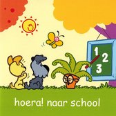 Wenskaart Woezel + Pip Hoera! Naar school