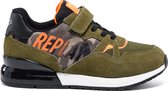 Replay Blazen Jongens Sneaker - Kaki - Maat 39