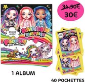 PANINI - POOPSIE - 1 ALBUM + 40 POCHETTES - PROMO PACK