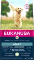 EUK DOG ADULT LARGE LAMB&RICE 2,5KG