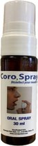 Coro3Spray Een eenvoudig te gebruiken orale spray welke beschermt tegen virussen en bacteriën.