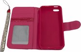 ZKl Telecom Telefoonhoesje - Flip Cover - Geschikt Voor Apple IPhone 5 - Roze