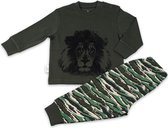 Frogs and Dogs - Pyjama Lion - Groen - Maat 86 - Jongens