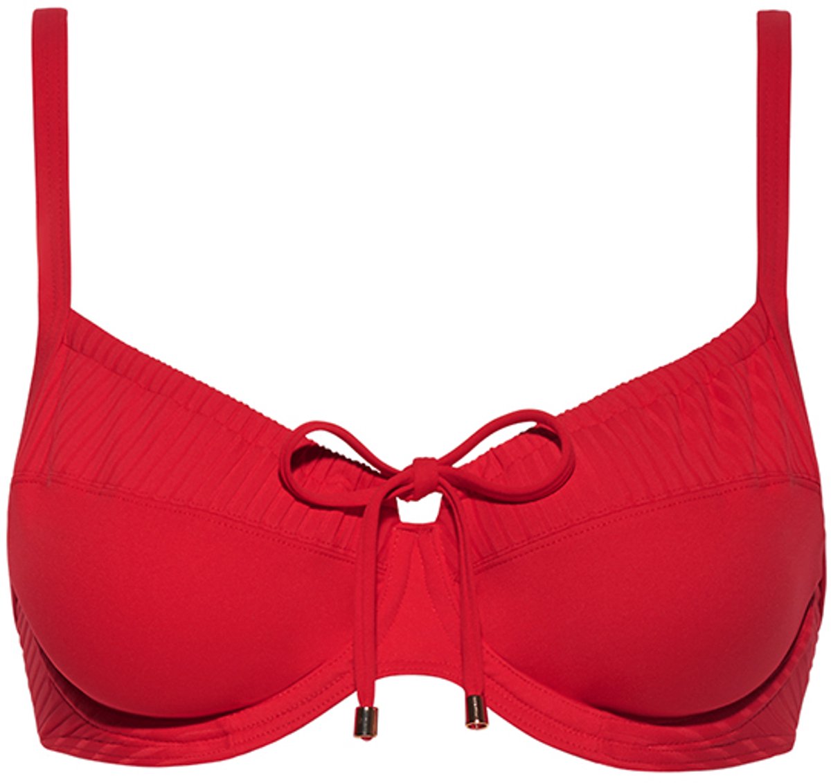 Cyell Scarlett Bikinitop met Beugel Rood