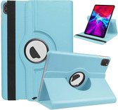 iPad Pro 2020 Hoes 11 inch - Draaibare Hoesje Case Cover voor de Apple iPad Pro (2020) 11 inch - Licht Blauw