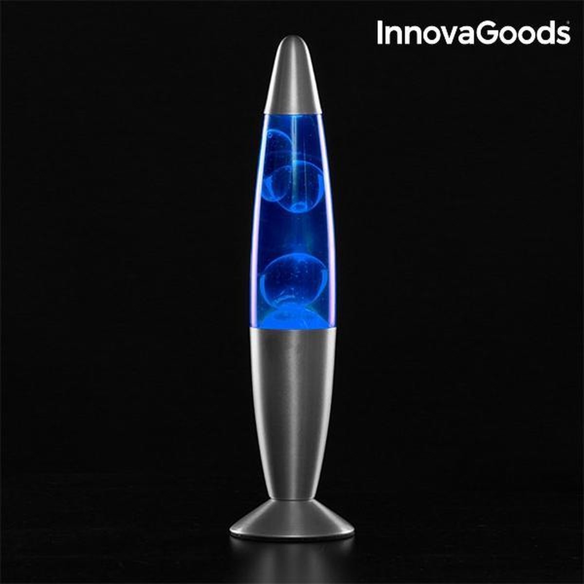 Lavalamp Blauw - Kinderkamer lamp - Kinderlamp - 25W - Magma Lavalamp - Lavalampen - Glitterlamp - Lava - Lavalamp voor kinderen