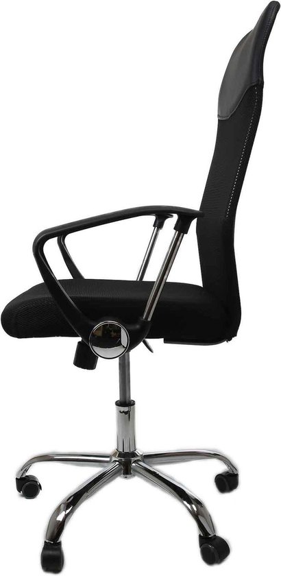 Nifty Living - bureaustoel ergonomisch - computerstoel - directiestoel - hoogte verstelbaar - zwart - Nifty Living