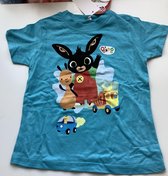 Bing konijn shirt blauw 122/128