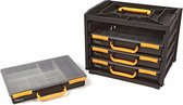 Raaco Assortimentsdoos - Handybox - Met 4 Assortimentsdozen - Incl. inzetbakjes - 261 x 376 x 310 mm - 127448