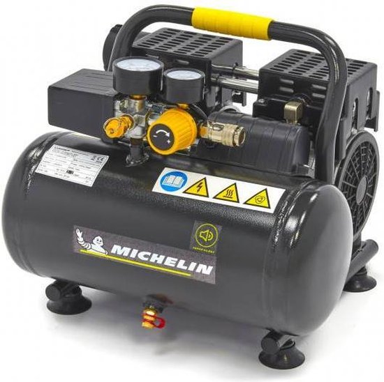 Verkleuren Stamboom God Michelin 6 Liter Professionele Low Noise Compressor | bol.com