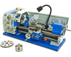 HBM Metaaldraaibank (750 Watt / 1Pk) Tandwielgeschakelde Metaaldraaibank