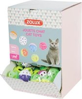 Zolux display speelballen kat assorti - 204 st - 1 stuks